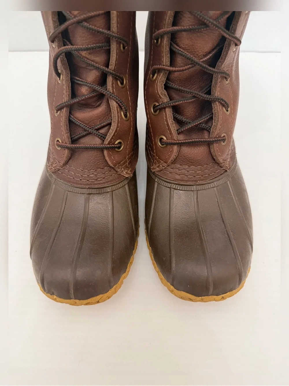 LL Bean Maine Hunting Shoes - Duck - 6